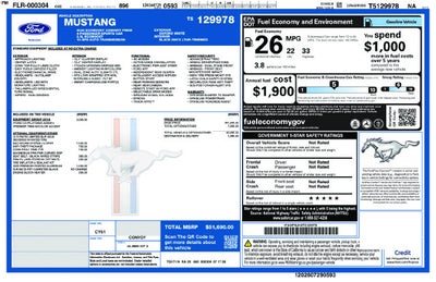 2026 Ford Mustang EcoBoost Premium