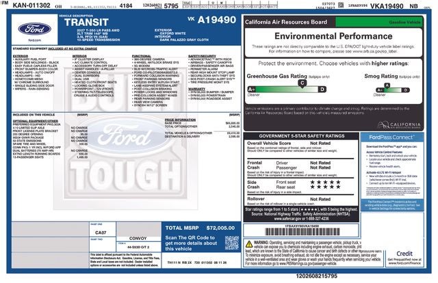 2027 Ford Transit-350 XLT IN-TRANSIT