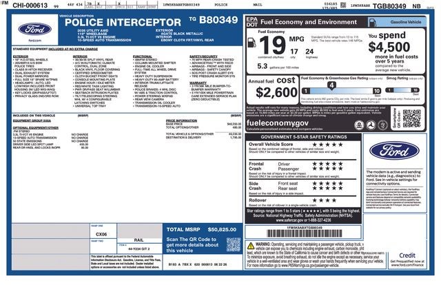 2026 Ford Utility Police Interceptor Base