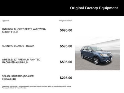 2018 Ford Explorer Platinum