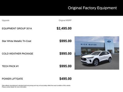 2025 Ford Escape Hybrid ST-Line
