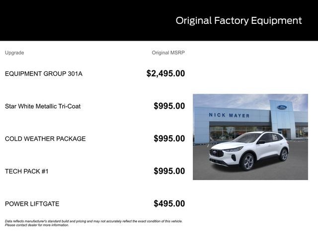 2025 Ford Escape Hybrid ST-Line