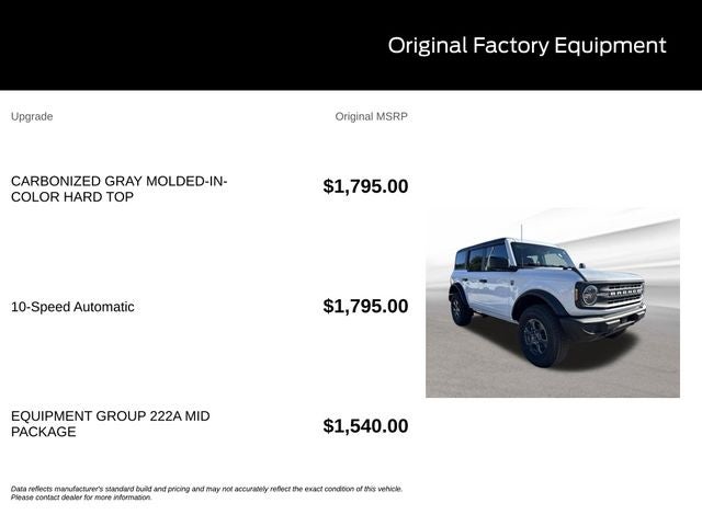 2026 Ford Bronco Big Bend