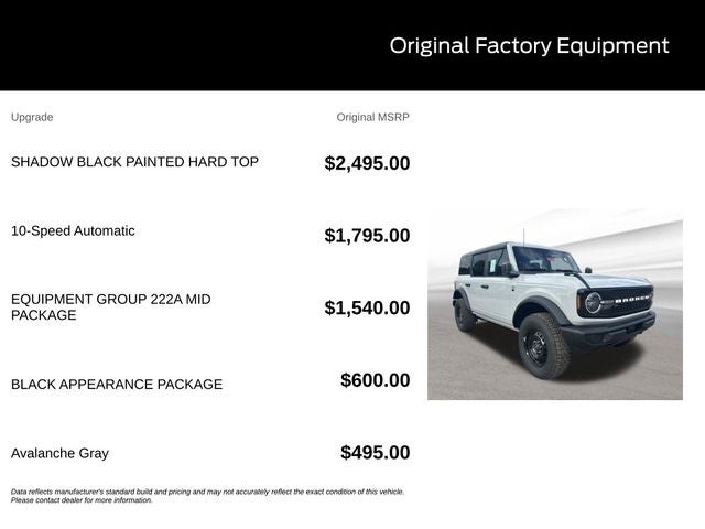 2026 Ford Bronco Big Bend