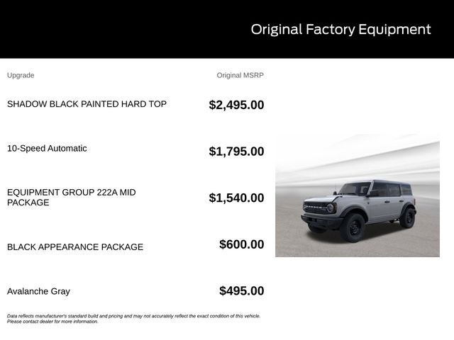 2026 Ford Bronco Big Bend