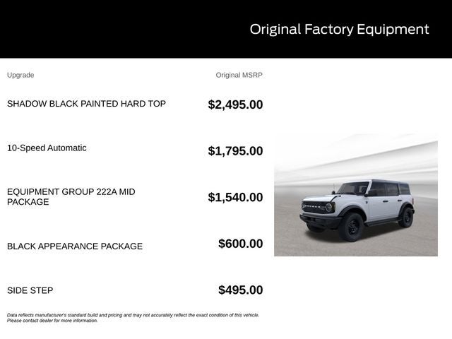 2026 Ford Bronco Big Bend