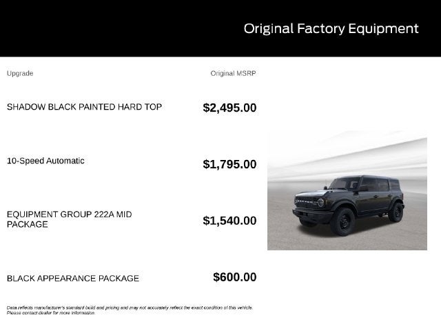 2026 Ford Bronco Big Bend
