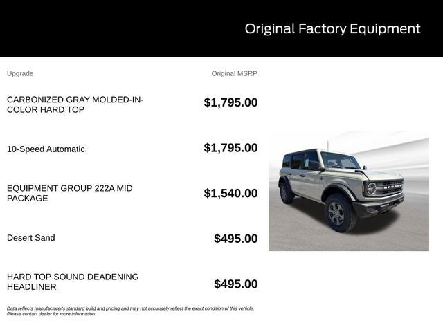 2026 Ford Bronco Big Bend