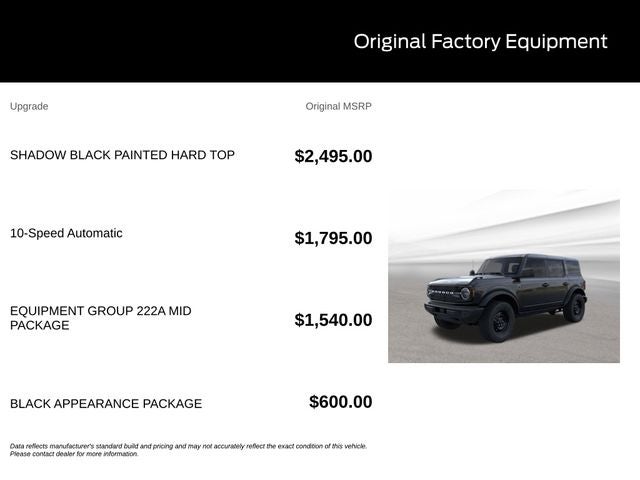 2026 Ford Bronco Big Bend