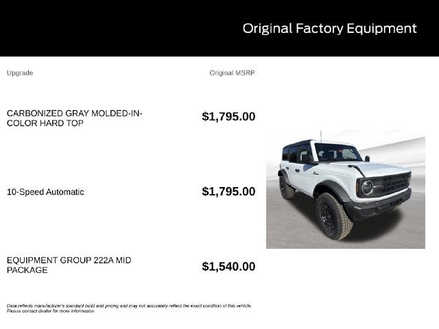 2026 Ford Bronco Big Bend