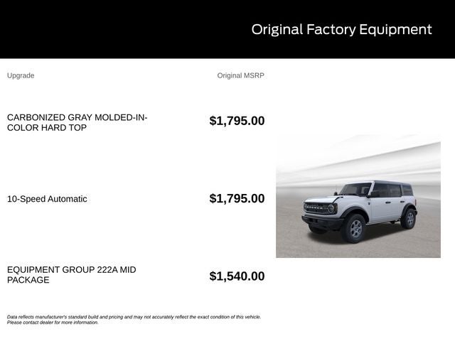 2026 Ford Bronco Big Bend