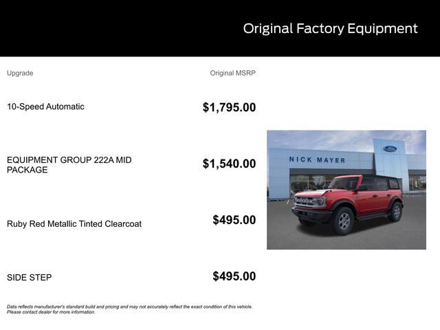 2025 Ford Bronco Big Bend