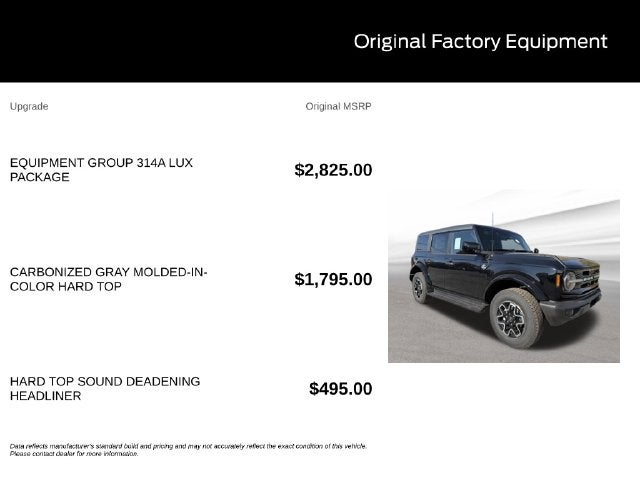 2026 Ford Bronco Outer Banks
