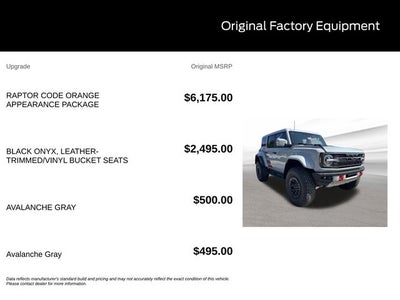 2026 Ford Bronco Raptor