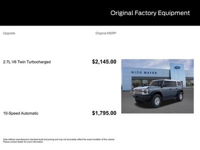 2025 Ford Bronco Heritage Edition