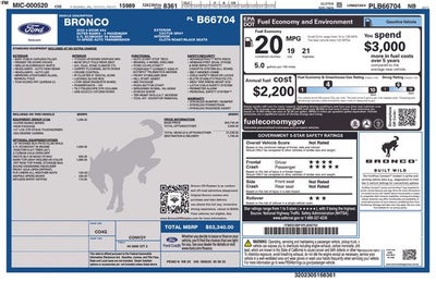 2023 Ford Bronco Outer Banks