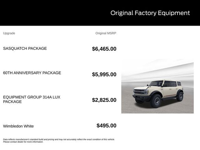 2026 Ford Bronco Outer Banks