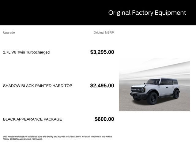2026 Ford Bronco Outer Banks