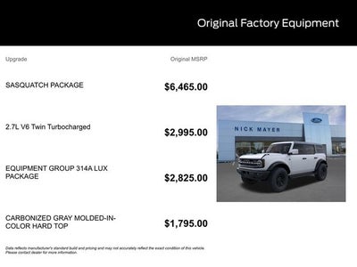 2026 Ford Bronco Outer Banks