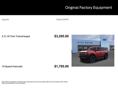 2026 Ford Bronco Badlands