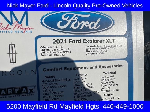 2021 Ford Explorer XLT
