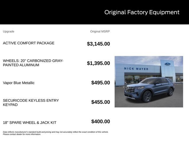 2026 Ford Explorer Active