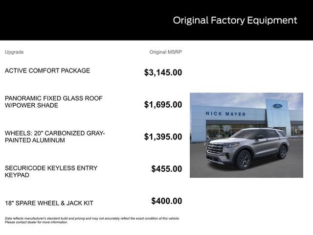 2026 Ford Explorer Active