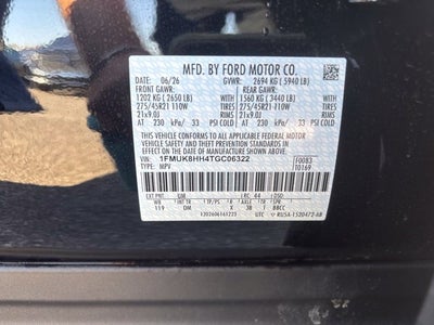 2026 Ford Explorer Platinum