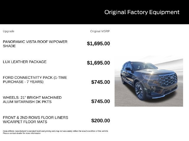 2027 Ford Explorer Platinum
