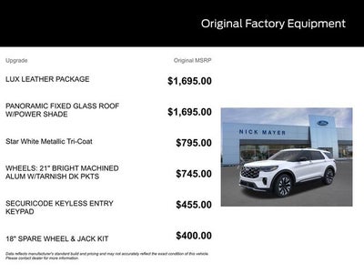2026 Ford Explorer Platinum