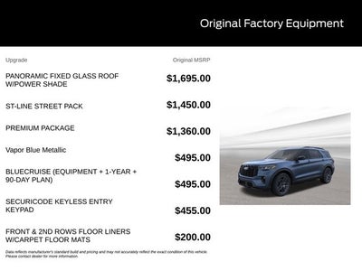 2026 Ford Explorer ST-Line