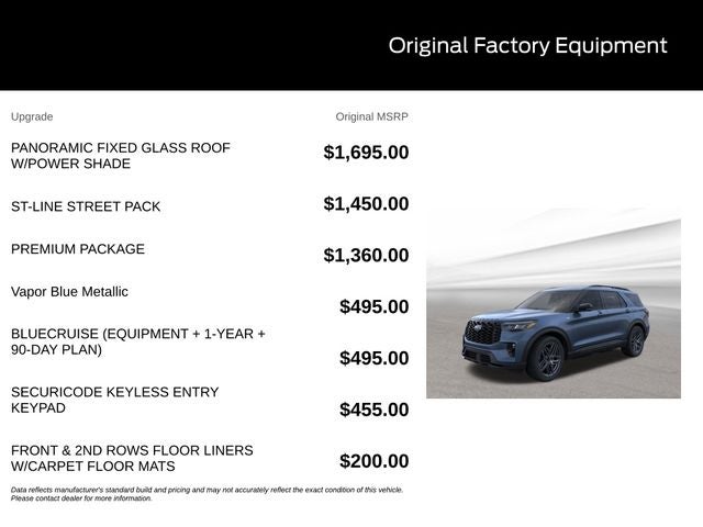 2026 Ford Explorer ST-Line