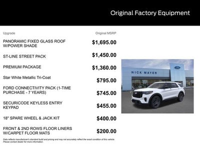 2026 Ford Explorer ST-Line