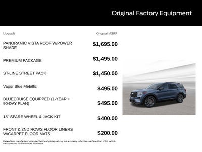 2027 Ford Explorer ST-Line