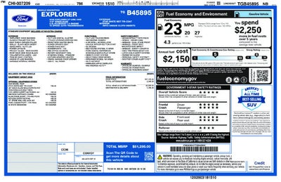 2026 Ford Explorer ST-Line MANAGER DEMO