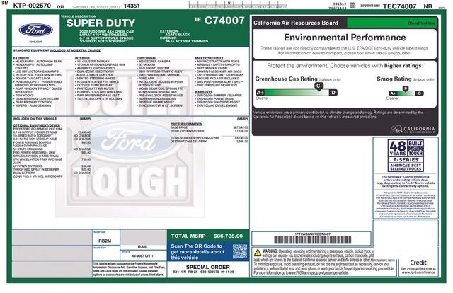 2026 Ford F-350SD Lariat