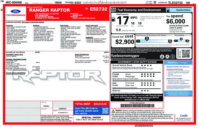2026 Ford Ranger Raptor