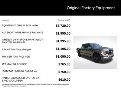 2021 Ford F-150 XLT