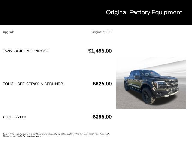 2026 Ford F-150 Raptor