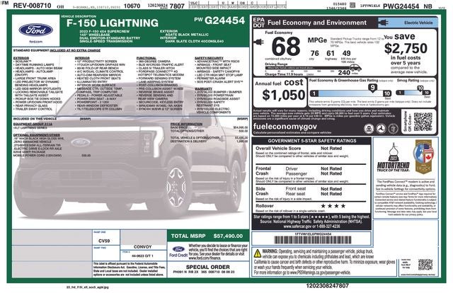 2023 Ford F-150 Lightning XLT