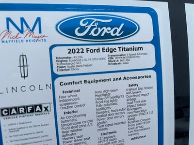 2022 Ford Edge Titanium