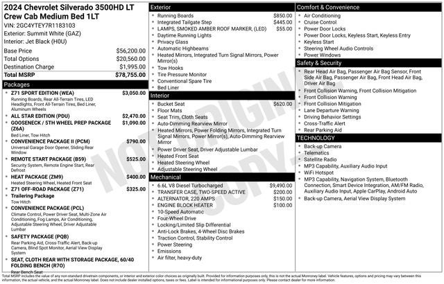 2024 Chevrolet Silverado 3500HD LT