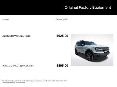 2021 Ford Bronco Sport Big Bend