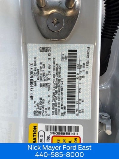 2026 Ford Bronco Sport Big Bend