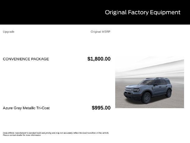 2026 Ford Bronco Sport Big Bend