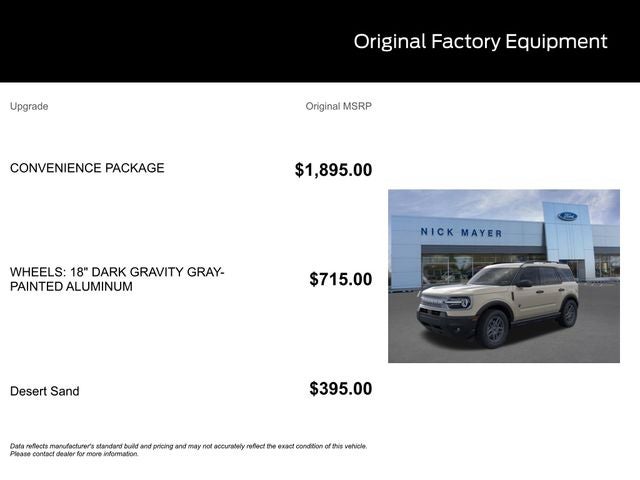 2025 Ford Bronco Sport Big Bend