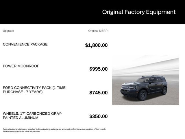 2026 Ford Bronco Sport Big Bend IN-TRANSIT