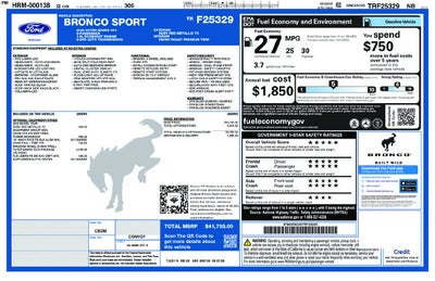 2026 Ford Bronco Sport Outer Banks IN-TRANSIT