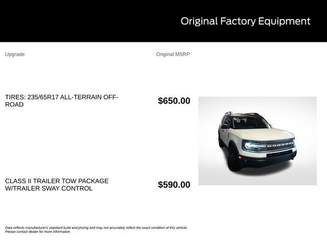 2023 Ford Bronco Sport Badlands