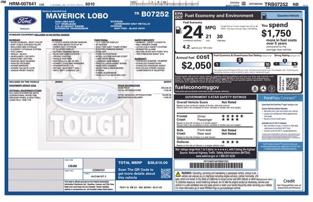 2026 Ford Maverick Lobo Standard IN-TRANSIT